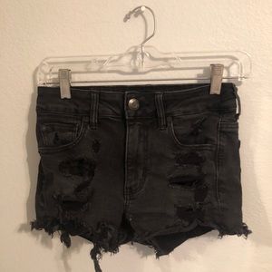 Black American Eagle Shorts